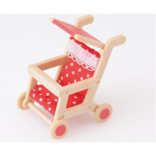 Sylvanian Families Baby Push Chair Red